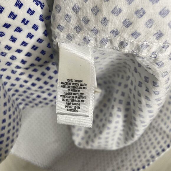 Bonobos Button-Down Shirt Slim Fit Cotton Casual Men's Size Medium 100% Cotton - Picture 5 of 5